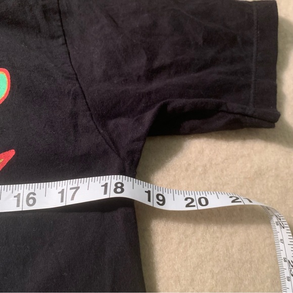 Black Galaga tee. Medium. EUC. - Picture 3 of 4